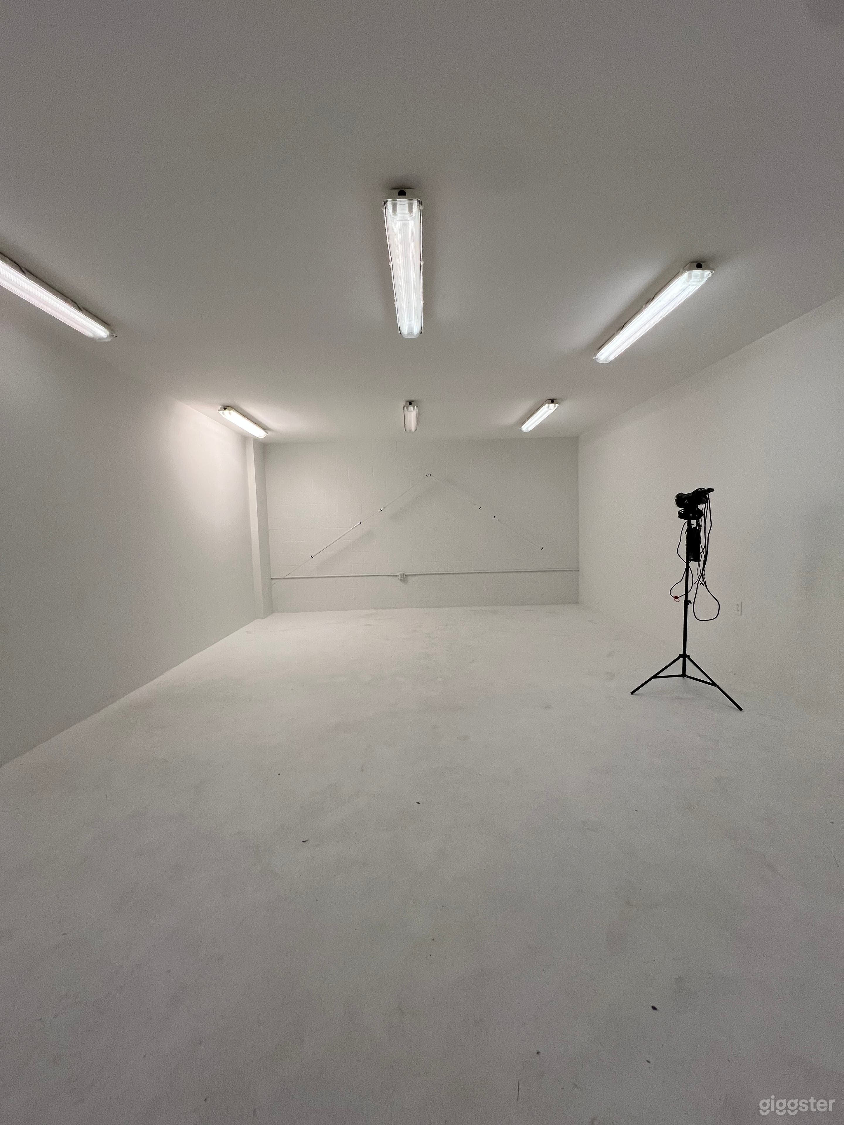 One of many of our different looks at our facility. A full white room from top to bottom. 