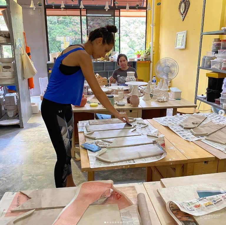  Salle de formation en poterie à Singapour 