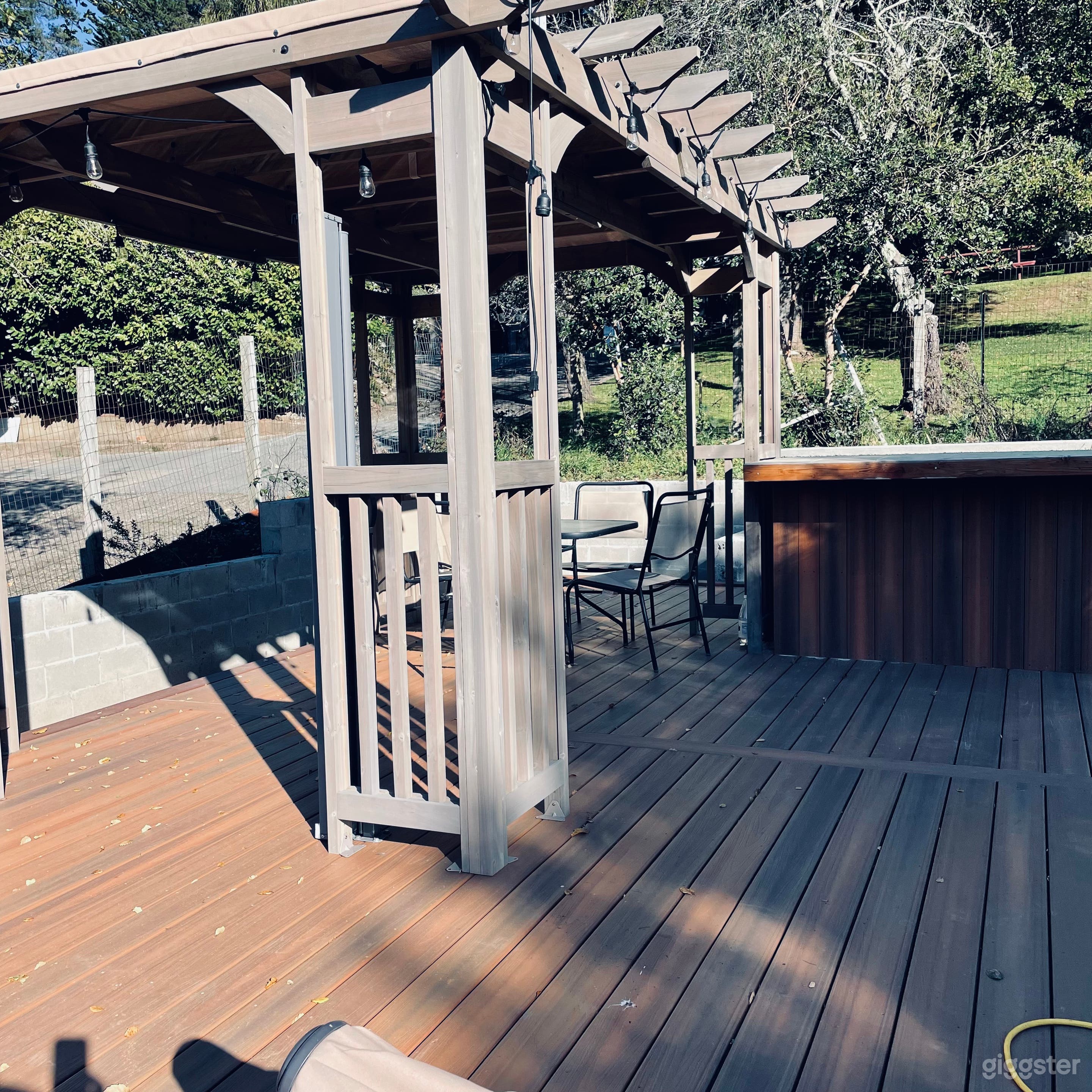 Beautiful yard in Marin County with new deck  Photo 1