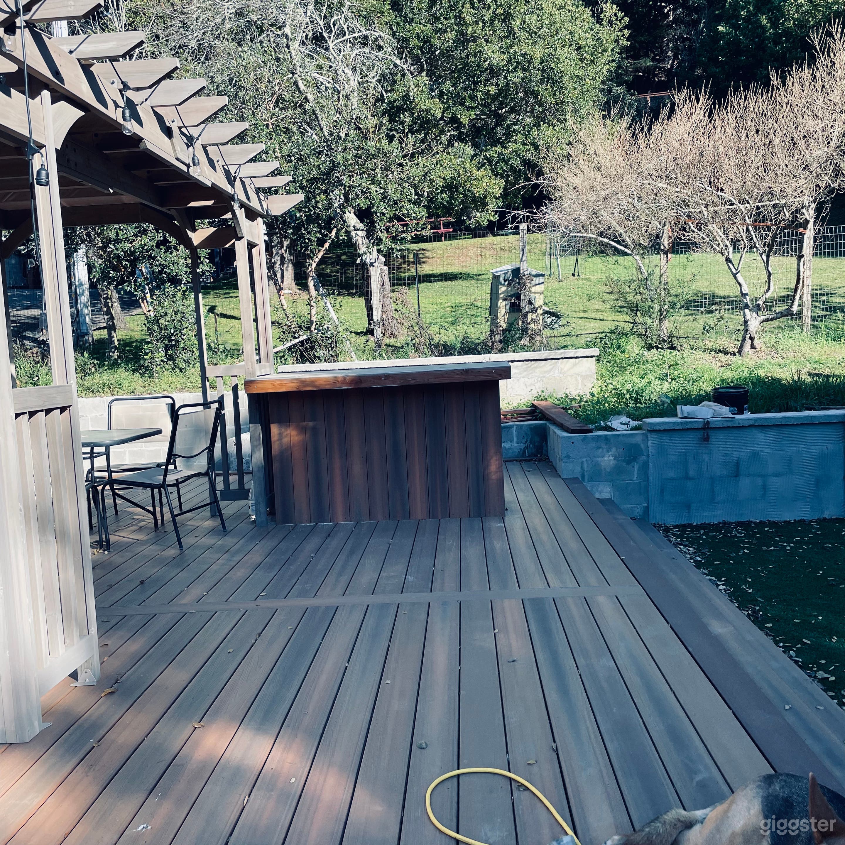 Beautiful yard in Marin County with new deck  Photo 2