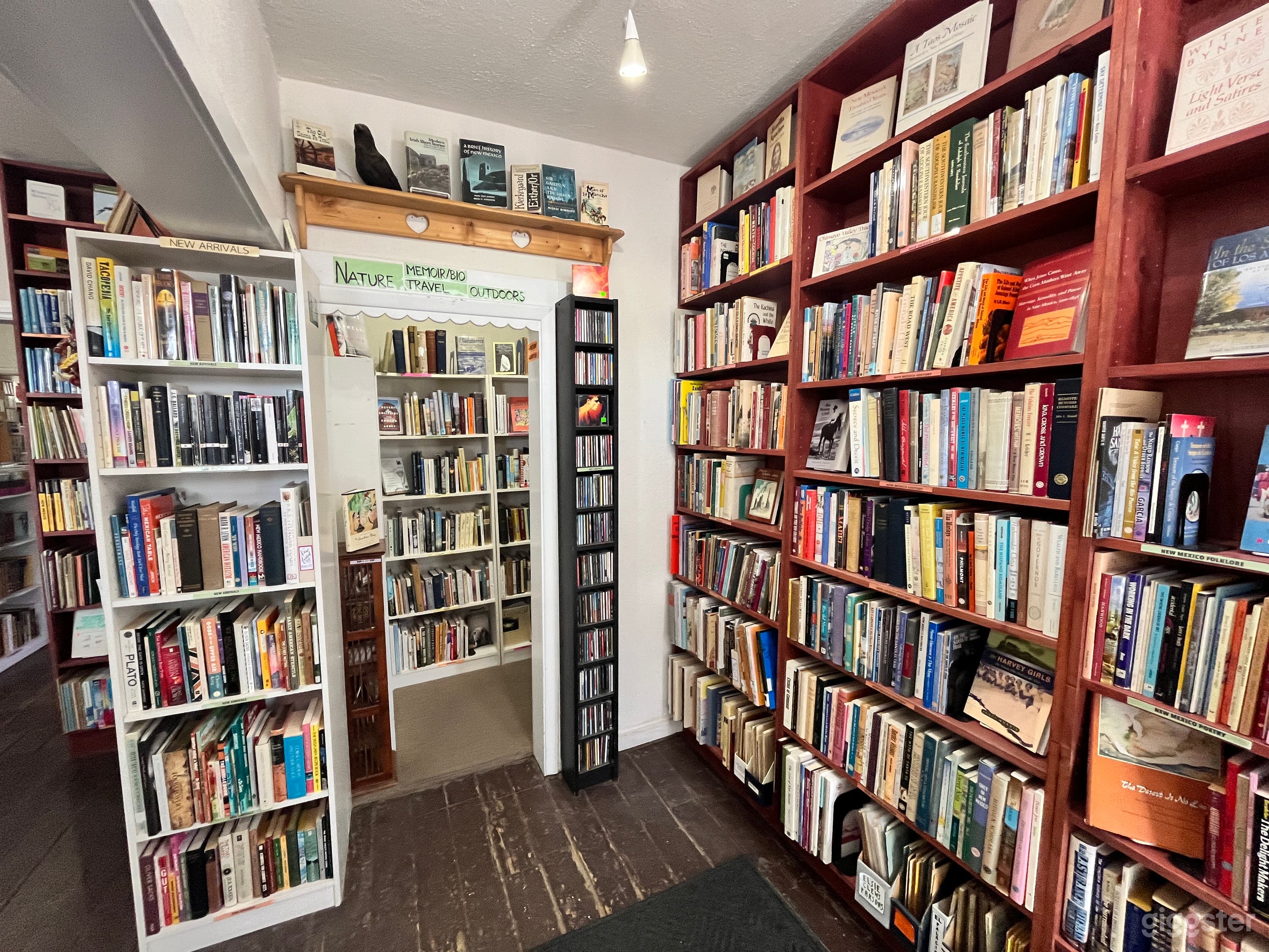 What you see when you first walk inside