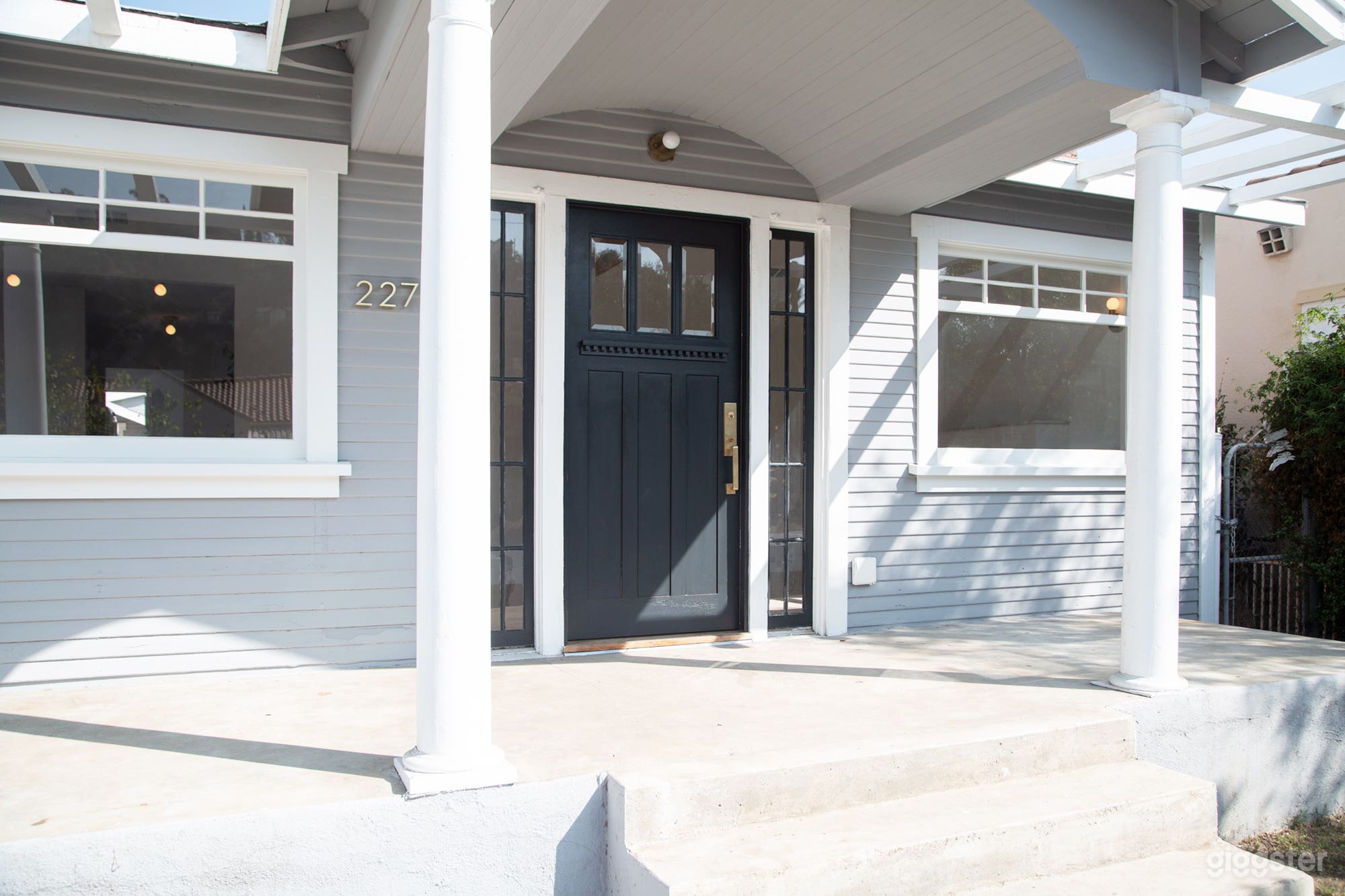Front porch - main house