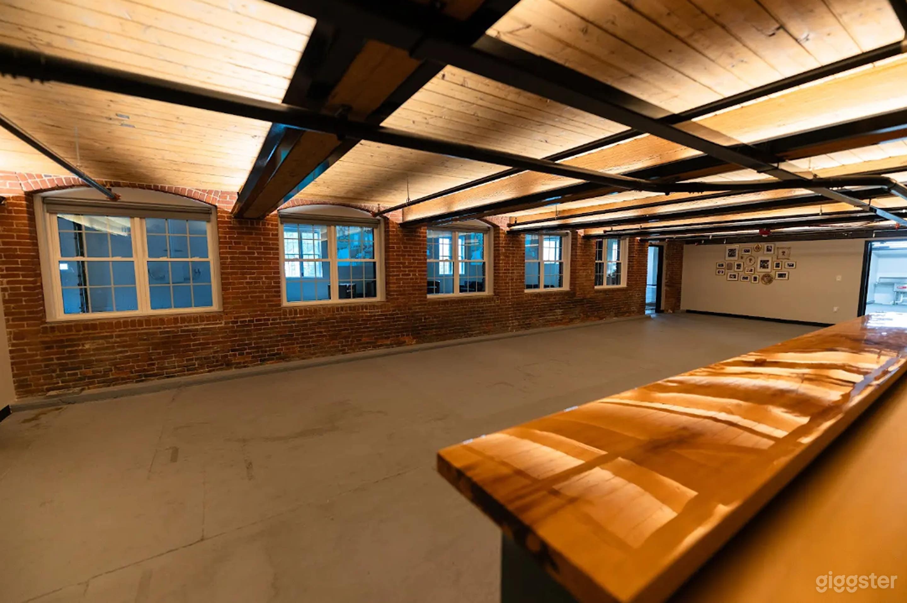 Urban-Industrial Lounge with Historic Charm Photo 3