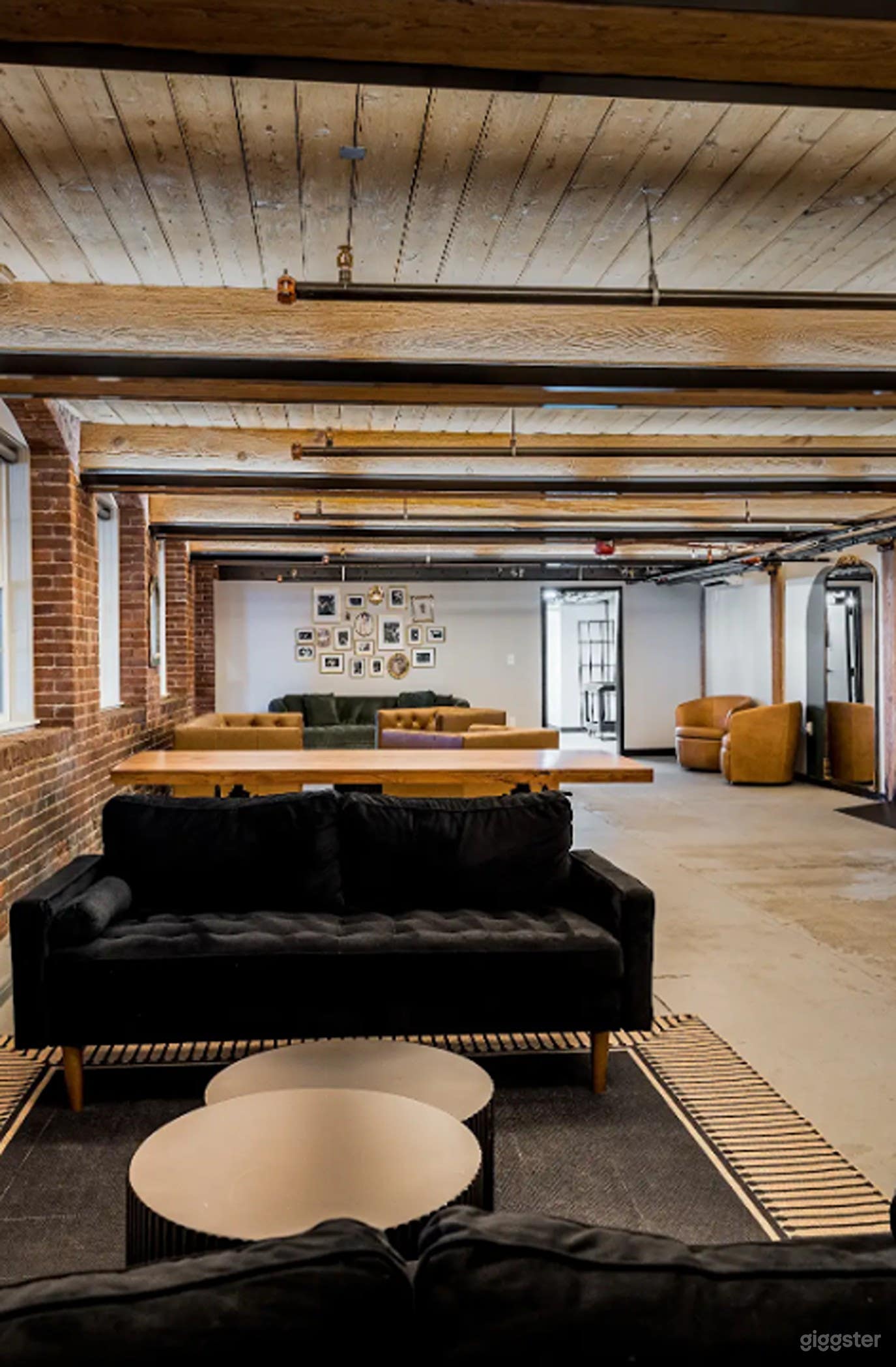 Urban-Industrial Lounge with Historic Charm Photo 4