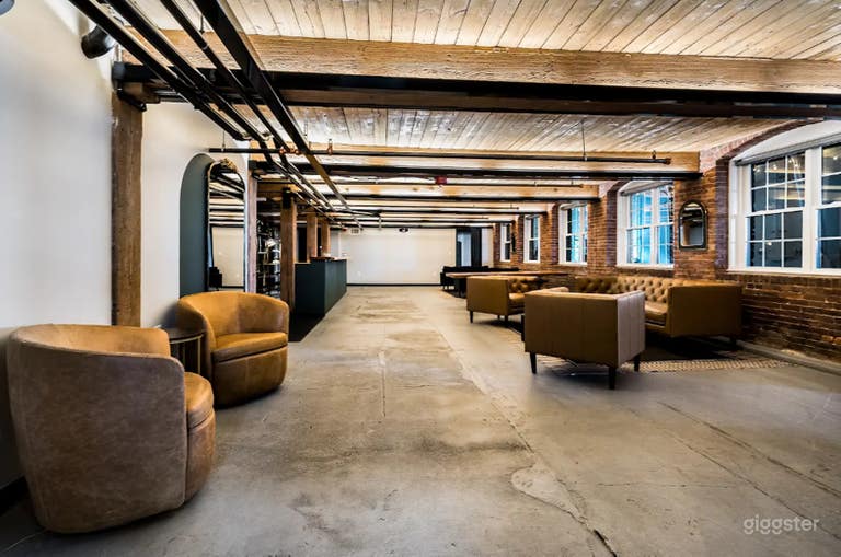  Urban-Industrial Lounge with Historic Charm 