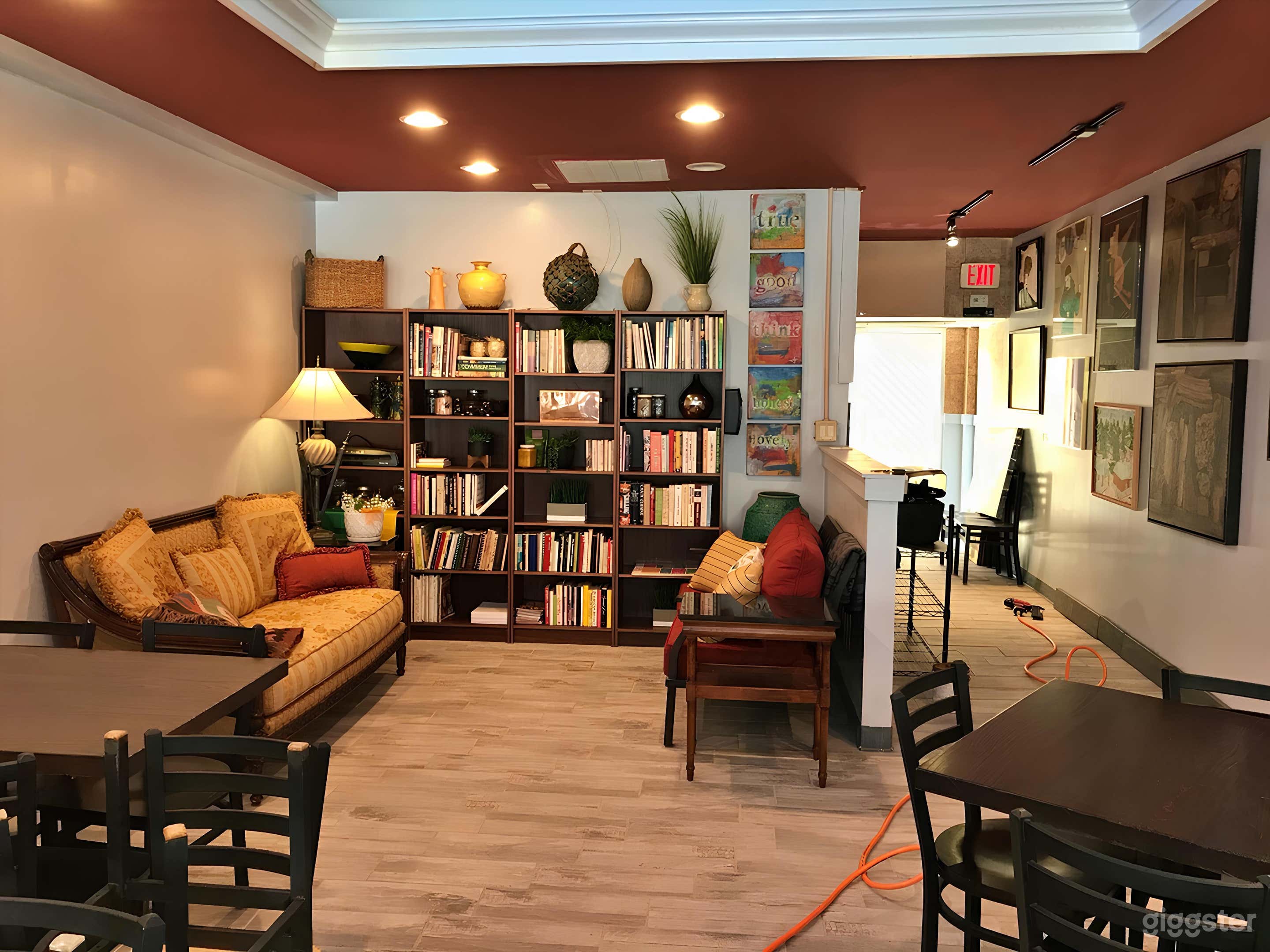 Cozy Event Space for Bibliophiles Photo 3