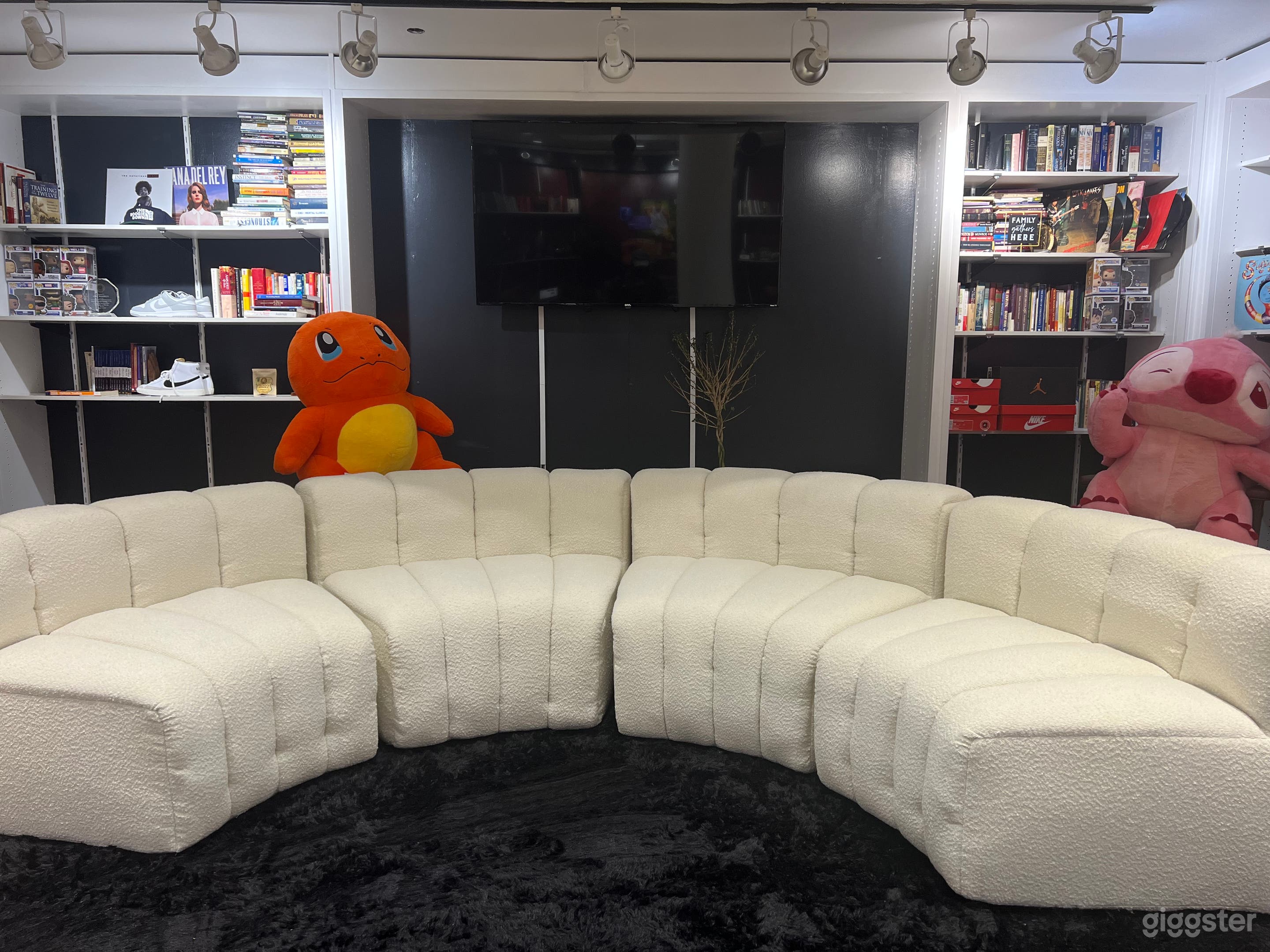 Blue &amp; Charcoal Studio Photo 4