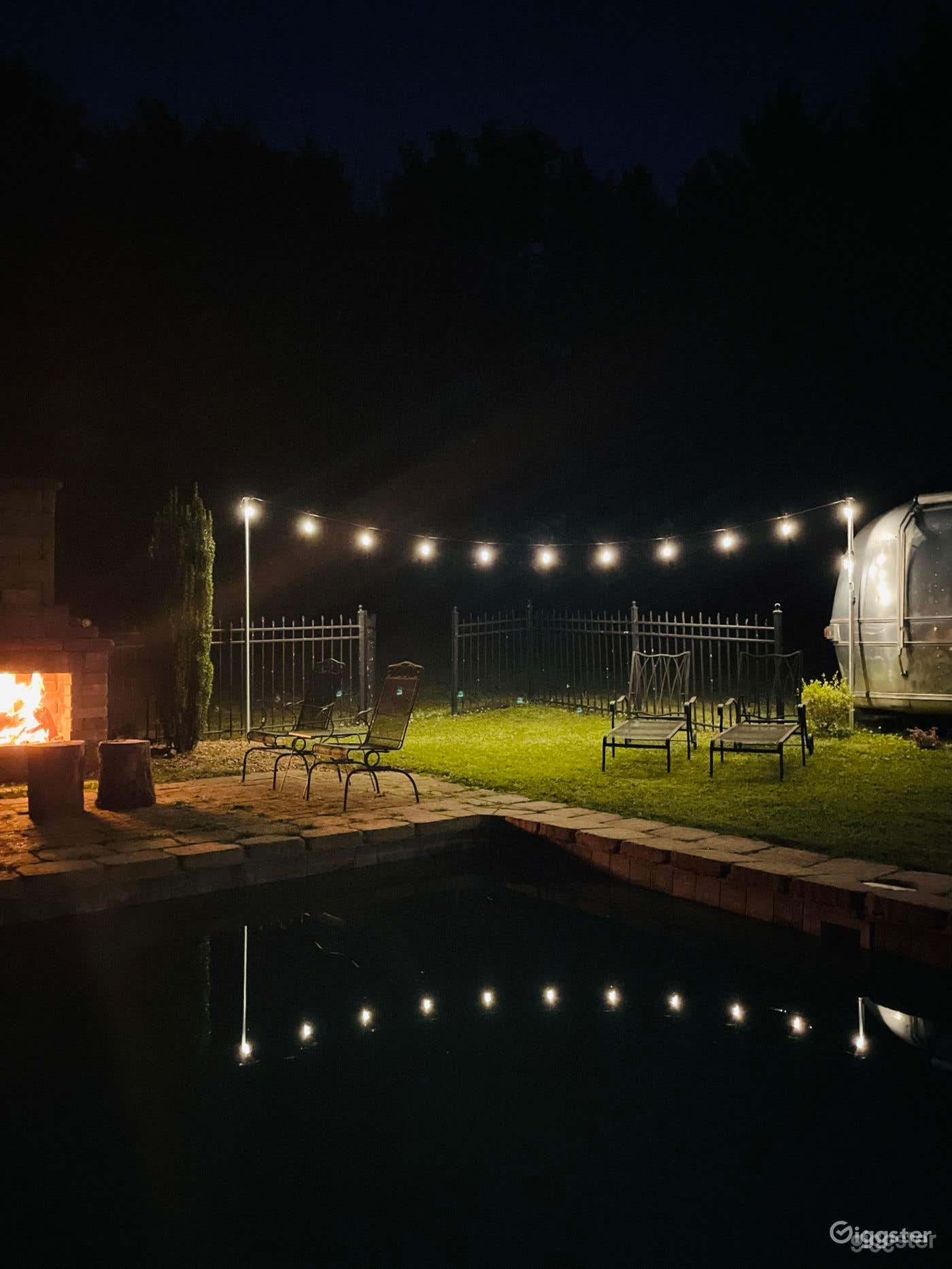 Celeste Oasis - backyard and pool  Photo 4