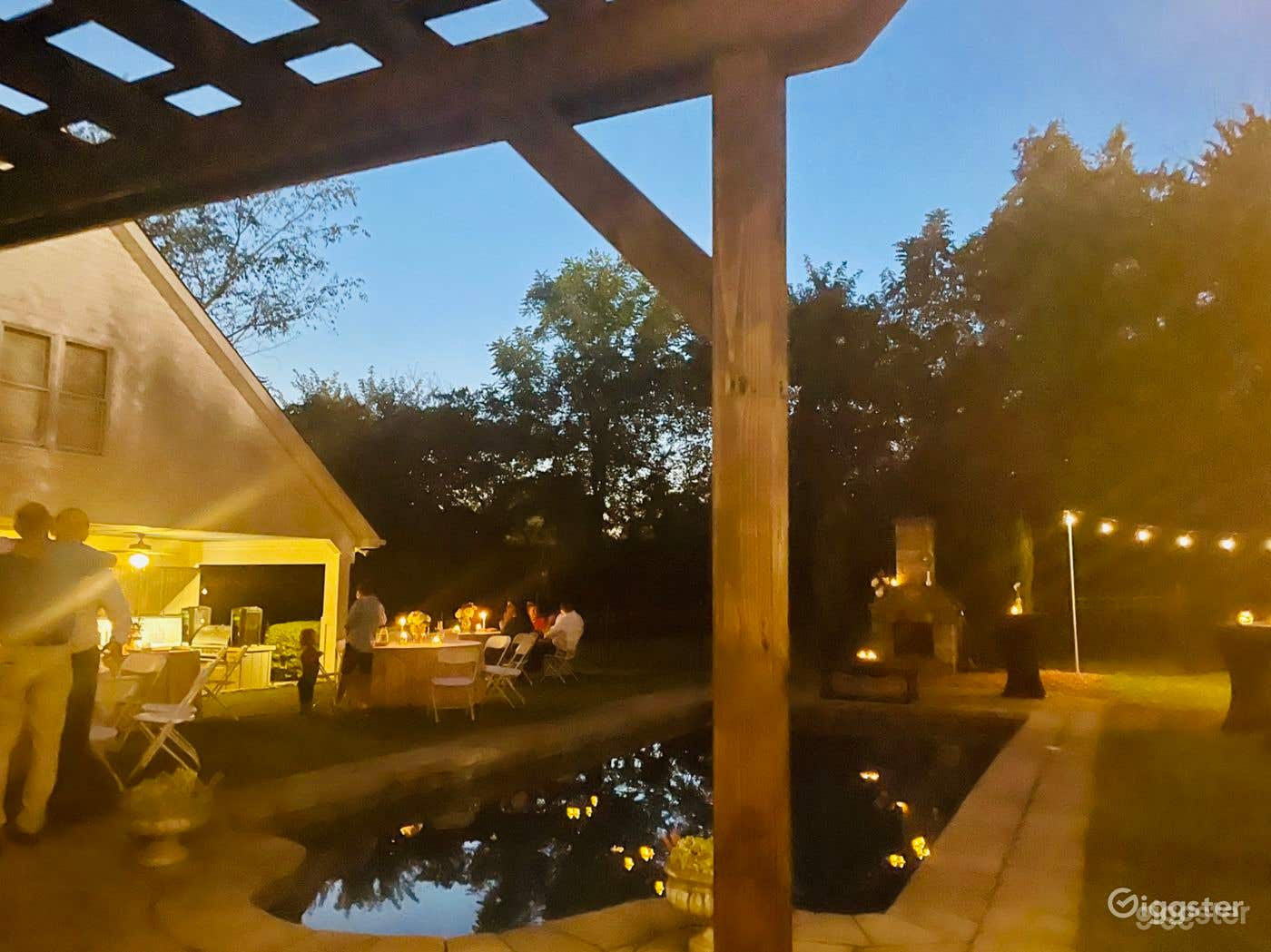 Celeste Oasis - backyard and pool  Photo 3