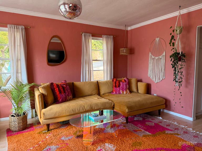 Bungalow colorido en Hillcrest – Bohemio se encuentra con retro para creativos 