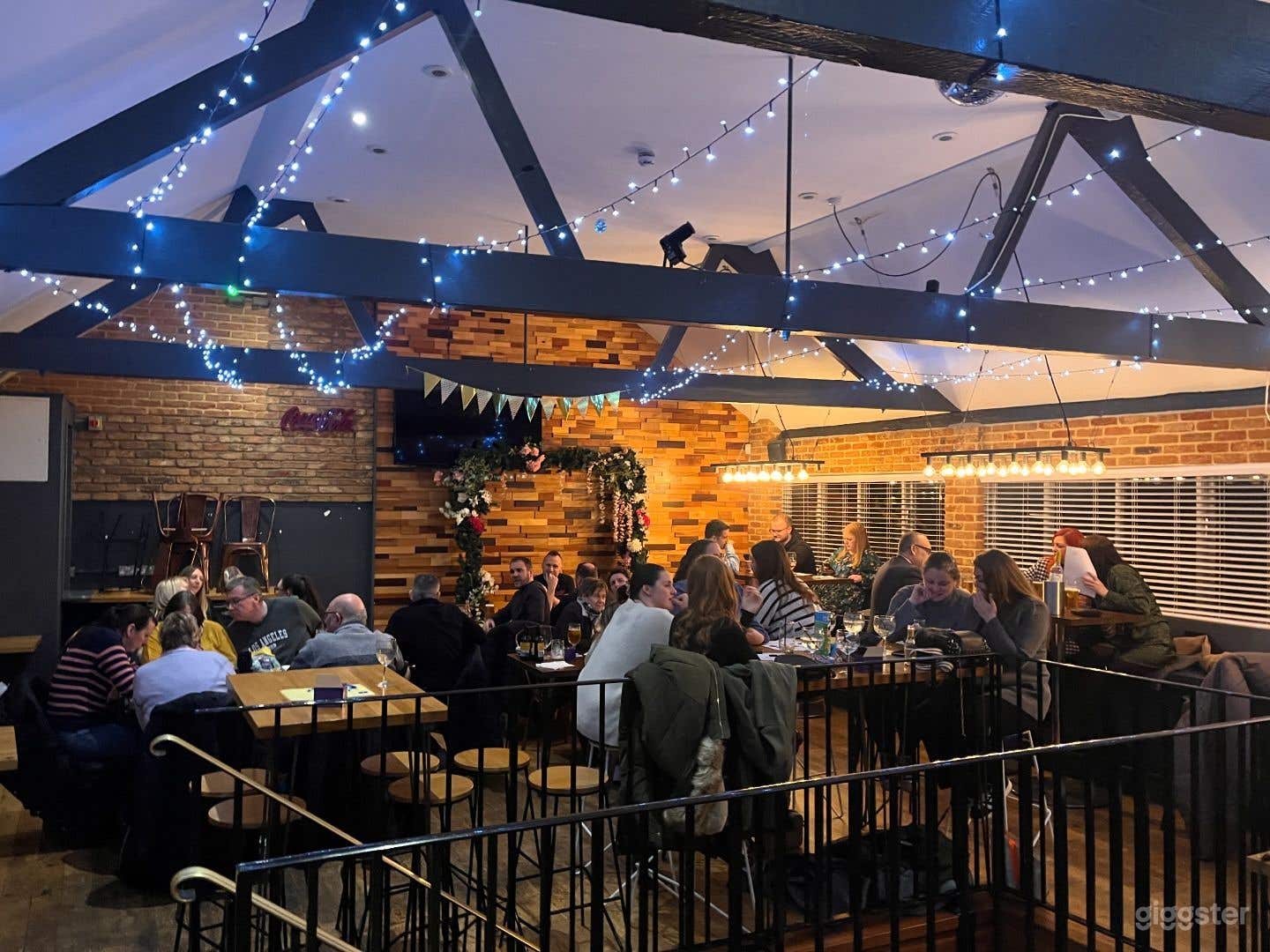 Stylish Upstairs Lounge with Pool Tables for Events &amp; Celebrations Photo 4