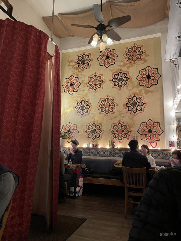 View from the opposite side of the restaurant