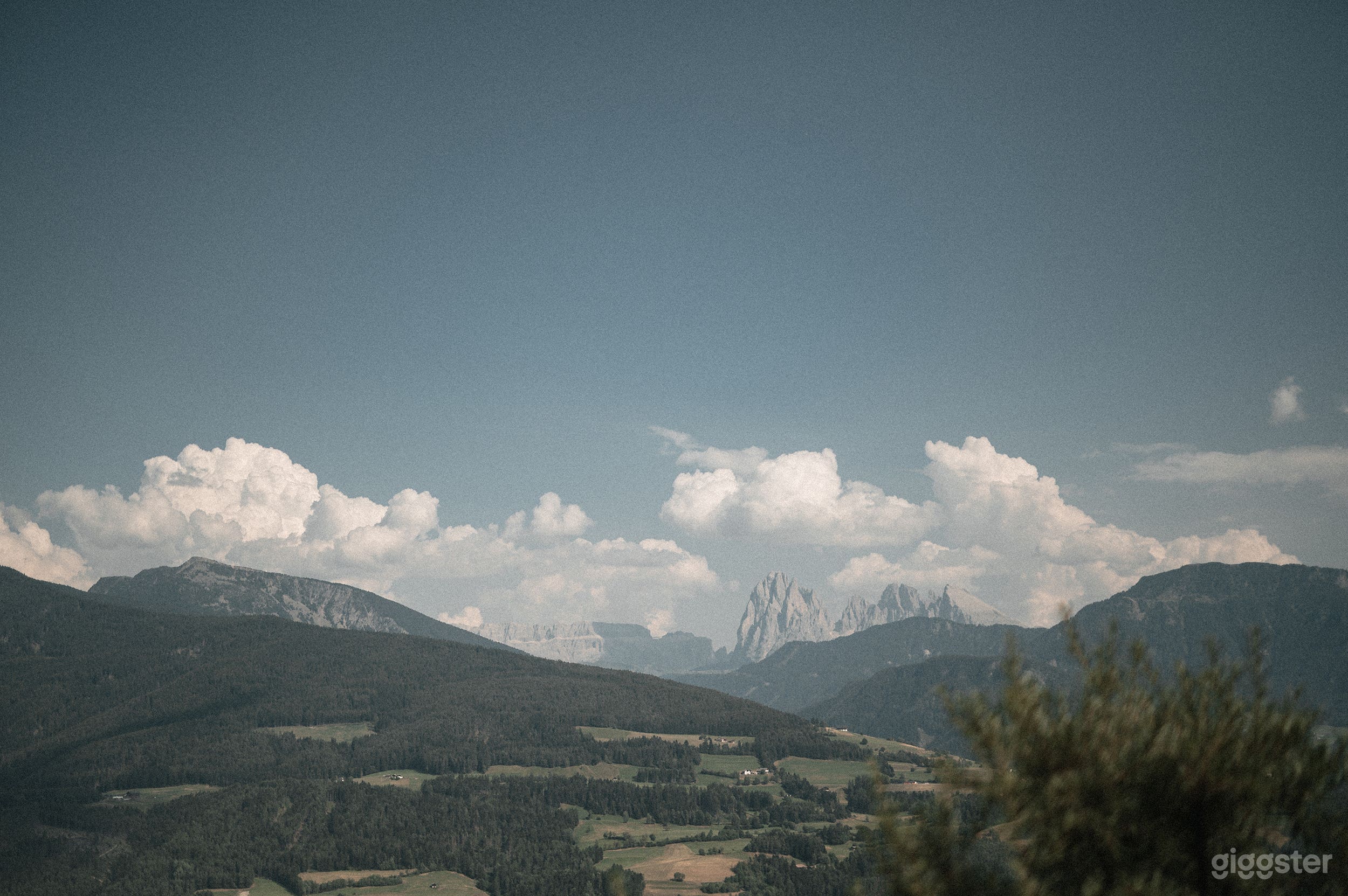 Vista delle Dolomiti