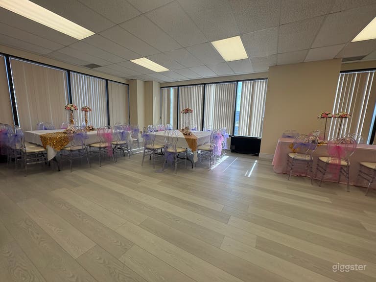  Elegant & Spacious Event Space with City Views 