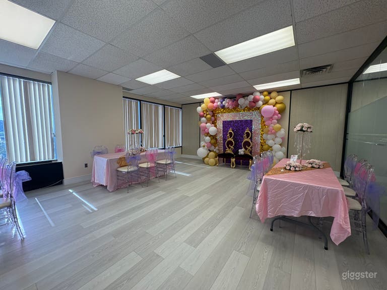  Elegant & Spacious Event Space with City Views 