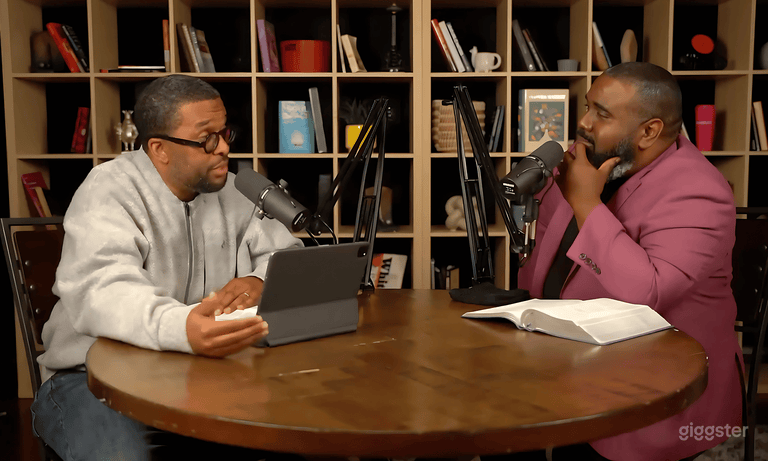  Equipped for podcasting 