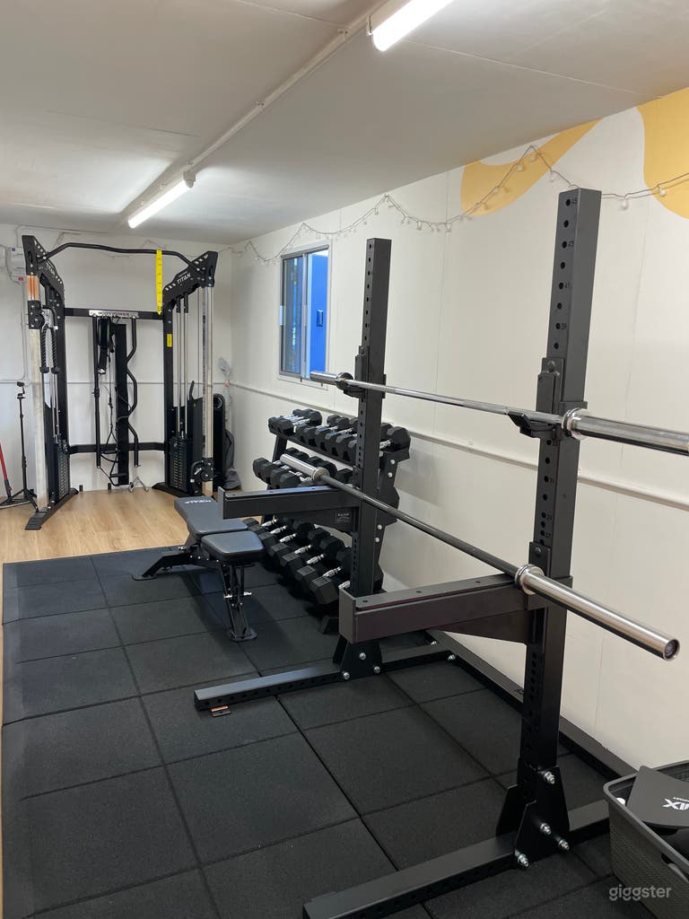  Private fitness studio for 1-2-1 or 2-2-1s 
