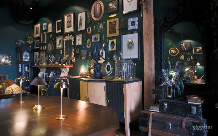  gallery wall full view + large decorative mirror 