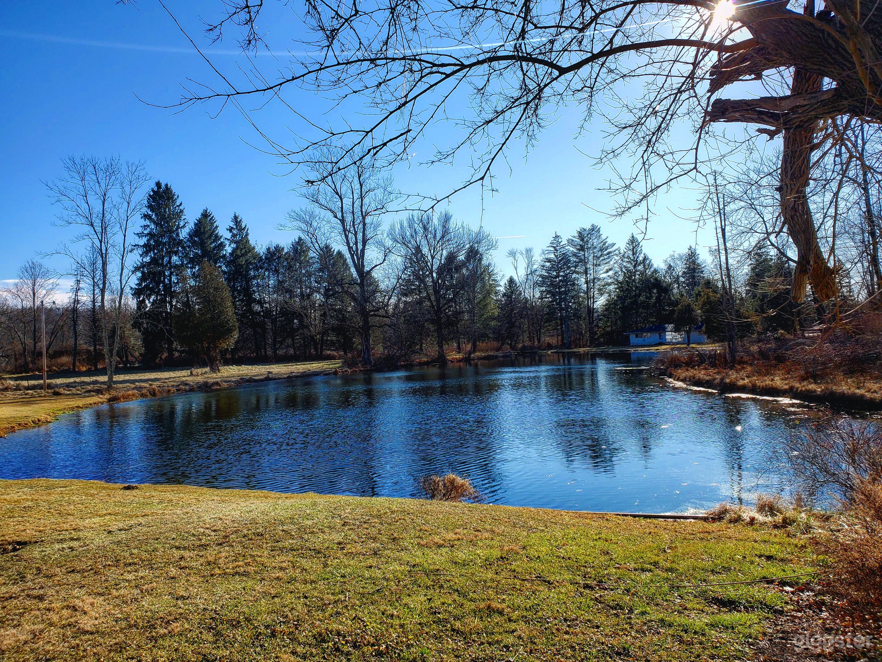 Natural fresh water spring