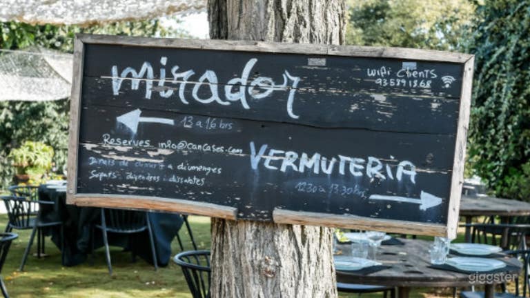  Große Terrasse, perfekt für alle Arten von Veranstaltungen. 