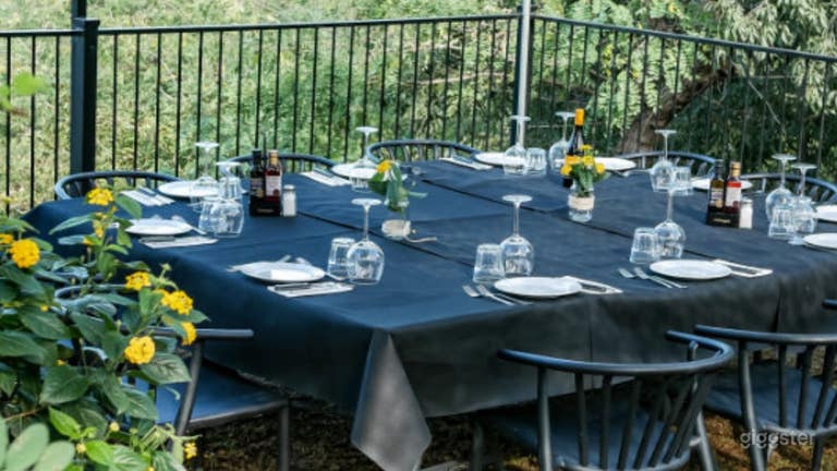  Große Terrasse, perfekt für alle Arten von Veranstaltungen. 