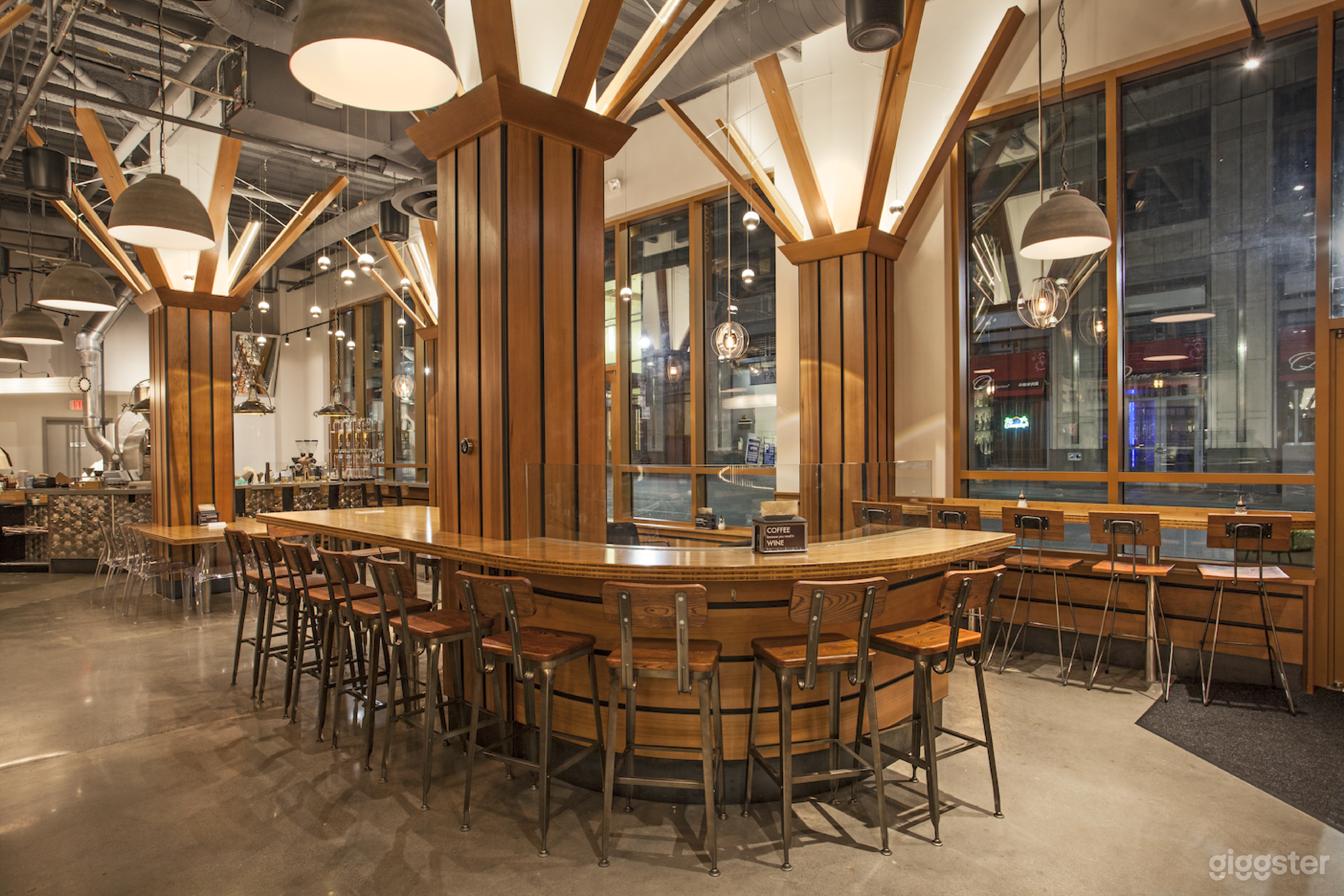 Industrial Cafe with Award Winning Interior Design  Photo 2
