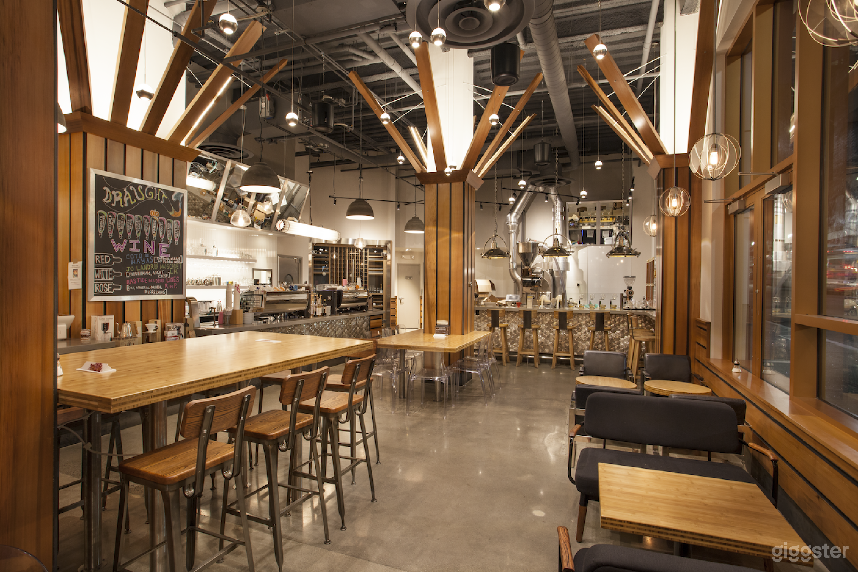Industrial Cafe with Award Winning Interior Design  Photo 1