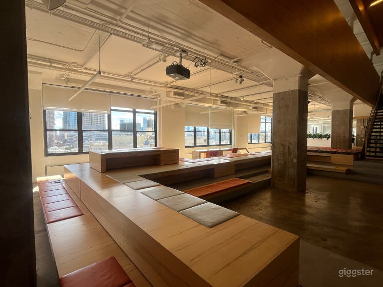  Modern, multi-floor office with conference rooms & cubicles 