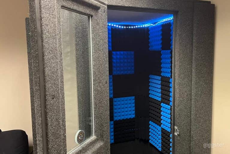  Fremont Whisper Room Self-Record Audio Booth with Reaper Software 