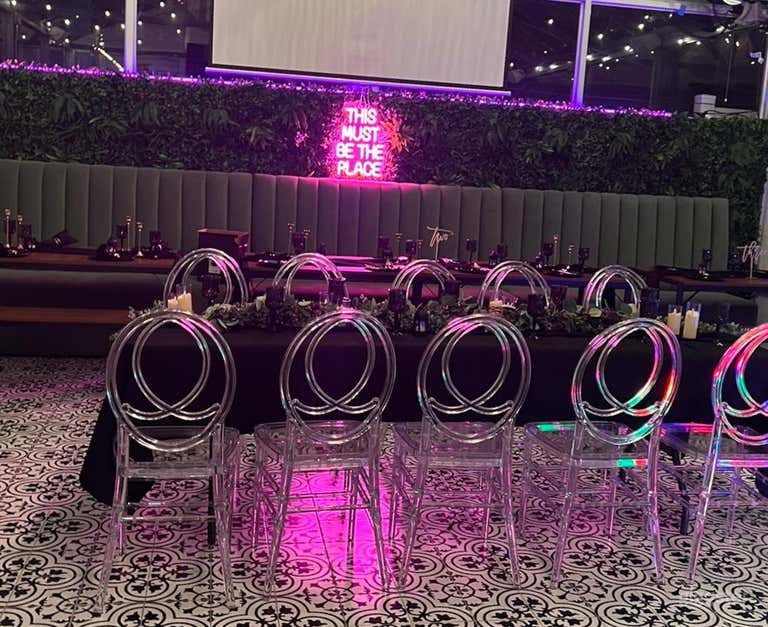  Luxury High Glass Ceiling Venue 