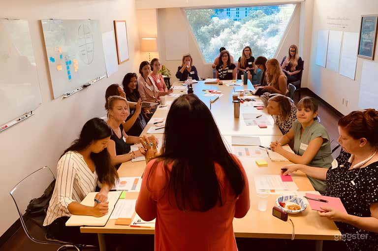  Team Conference Room with Large Window 