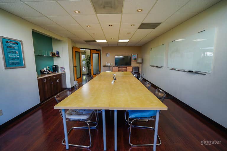  Team Conference Room with Large Window 