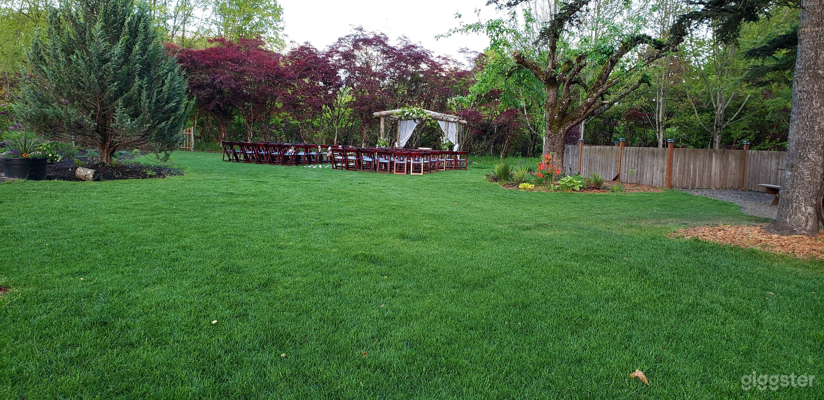 Enchanting Garden Wedding in Canby Photo 1