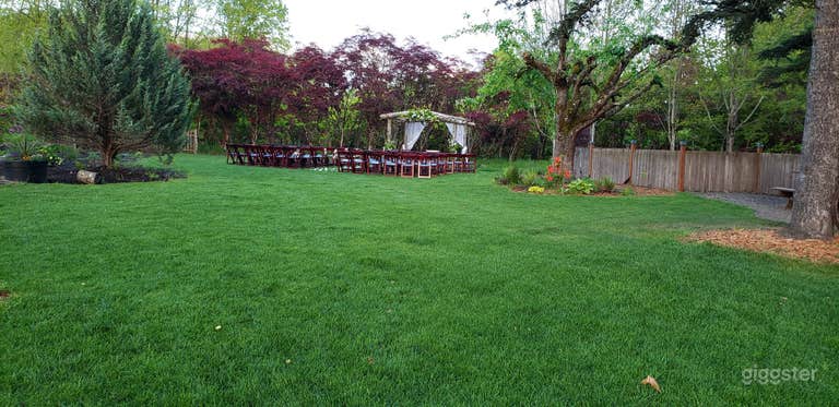  Enchanting Garden Wedding in Canby 