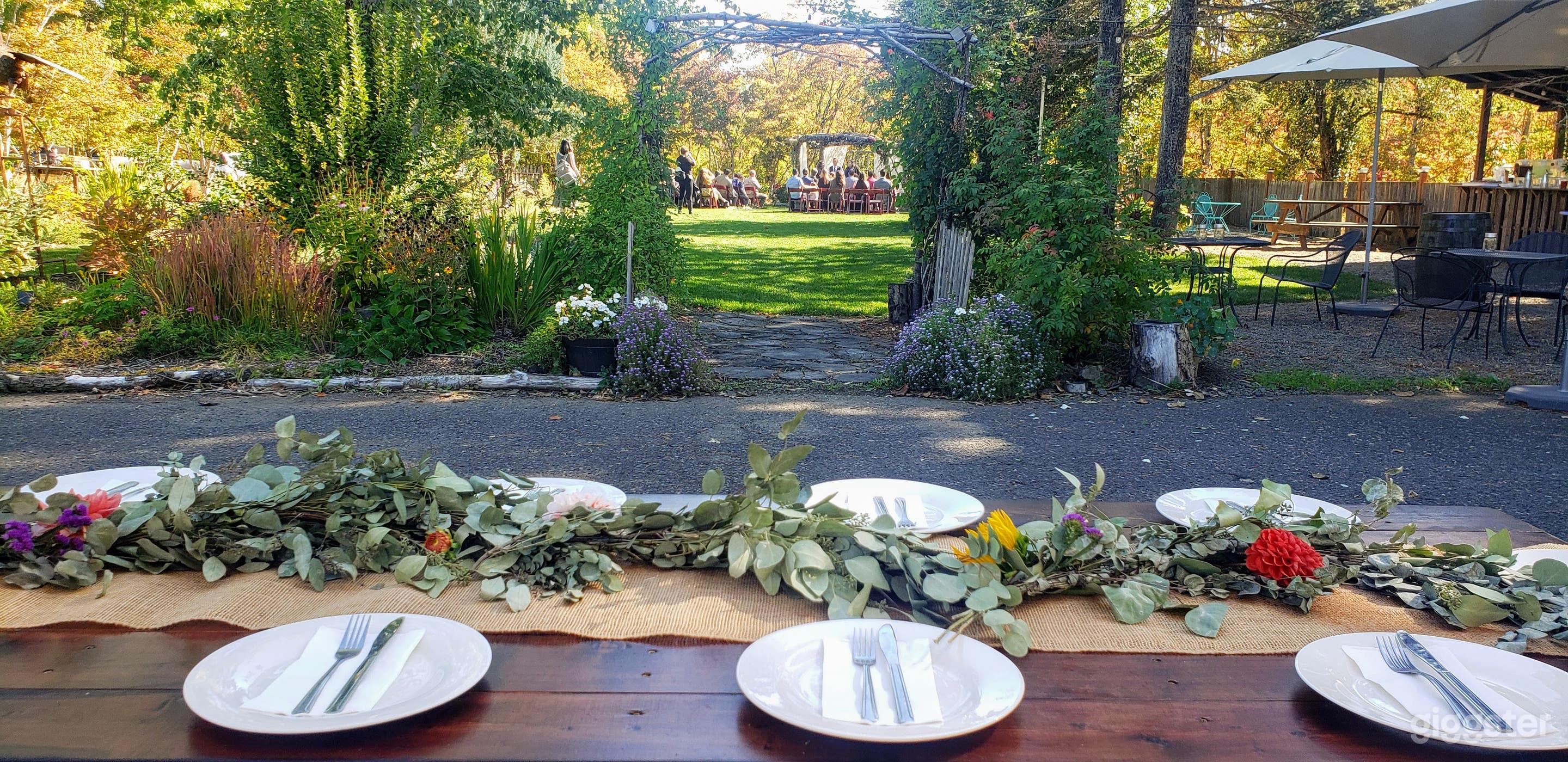 Enchanting Garden Wedding in Canby Photo 3