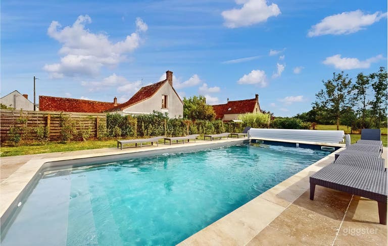  Grande propriété de campagne avec véranda, piscine terrain 