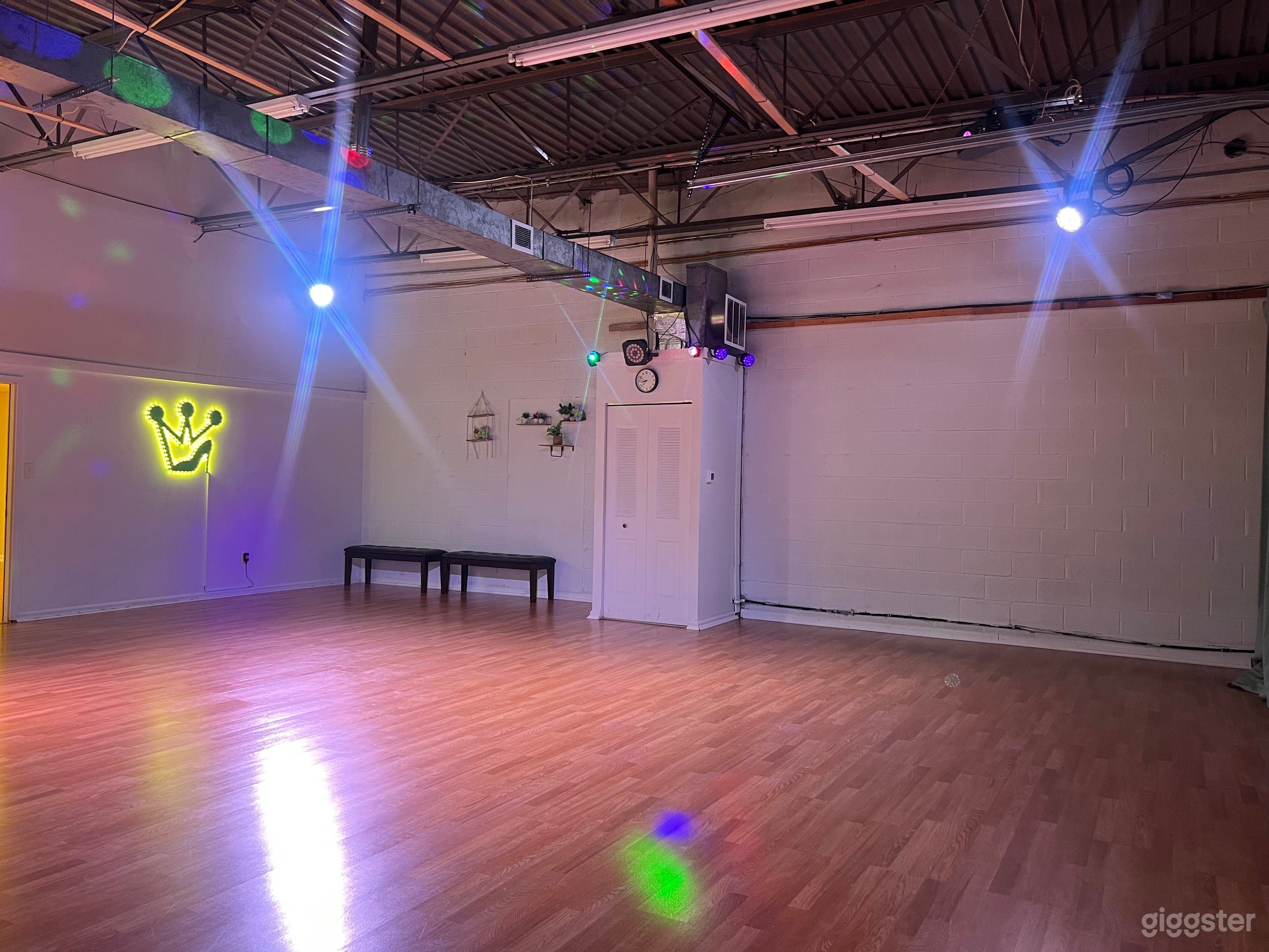 Large Room with Lighting