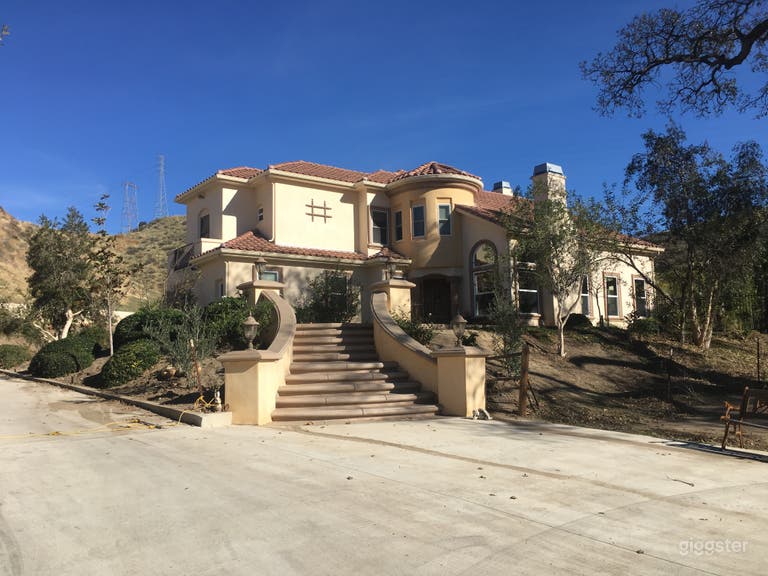  Tuscan Villa and Country Terrain, Oak Trees, Horse Facilities and mountain roads  Views from every direction    