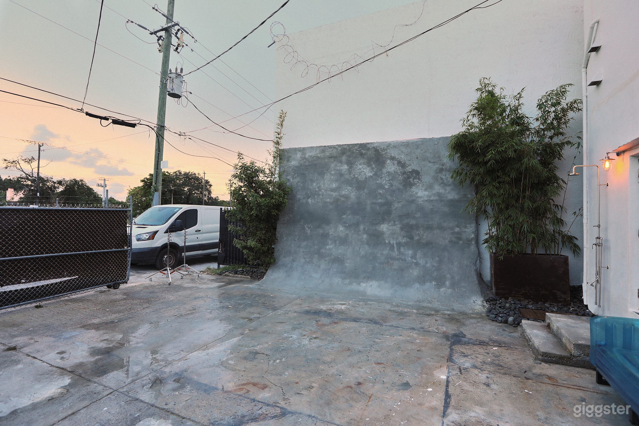 Backlot with Outdoor Concrete Cyclorama Photo 1