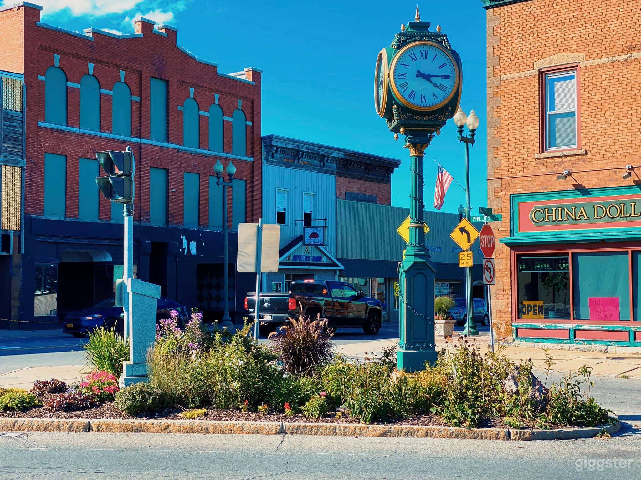 Downtown Massena Clock