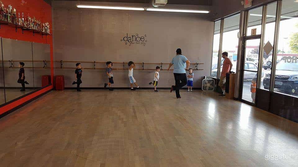 Dazzling Dance Studio 1 with Floating Wood Floors, Barres &amp; Mirrors Photo 1