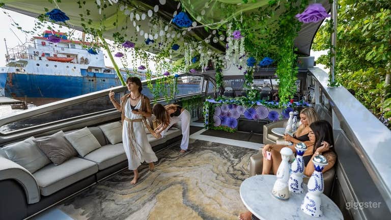  The Leopard 92' as Your Private Floating Venue 