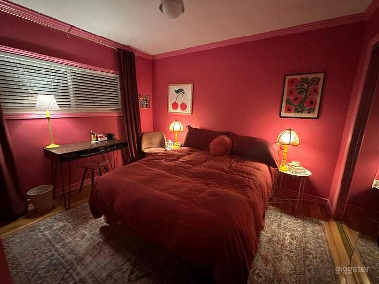  Entire Moody & Colorful House with Vintage Woodwork 