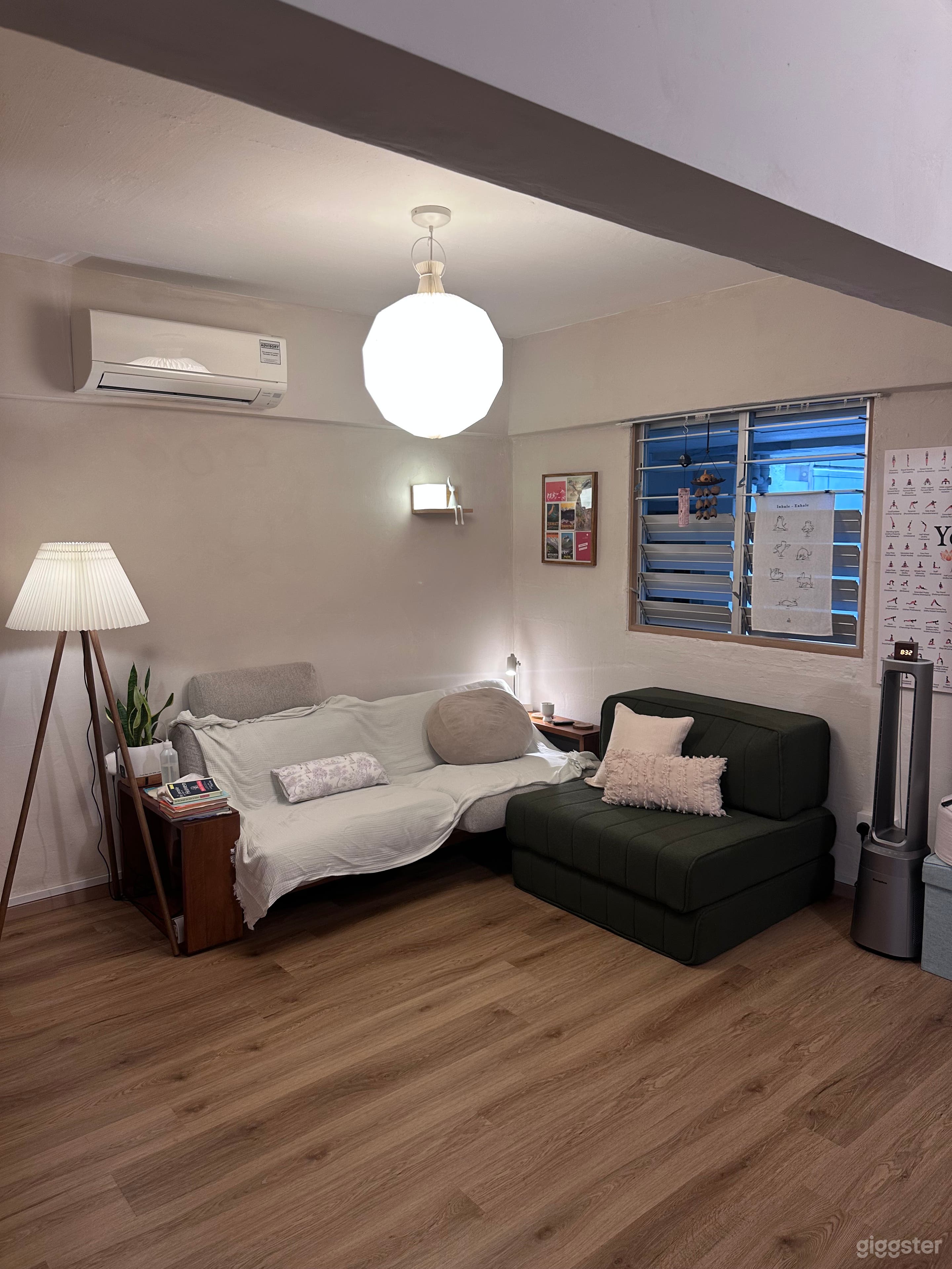 3 room flat (wabi sabi, minimalist style) Photo 2