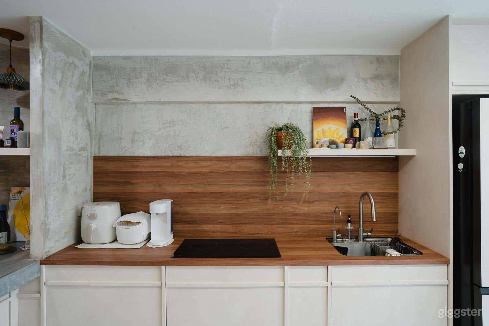 3 room flat (wabi sabi, minimalist style) Photo 4