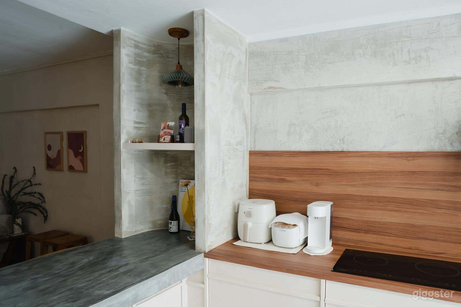3 room flat (wabi sabi, minimalist style) Photo 3