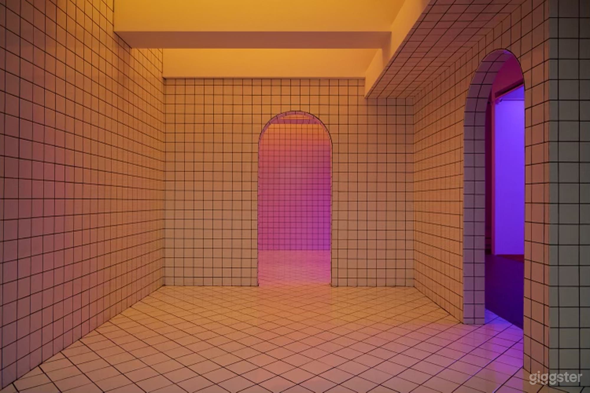 Spectrum Stage - A Multi-set w/Real Tiles &amp; Carpet Photo 3