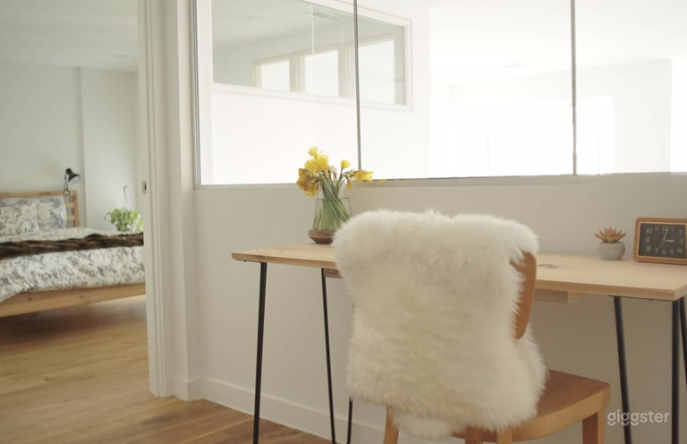  Sunny Mid Century Modern Loft  