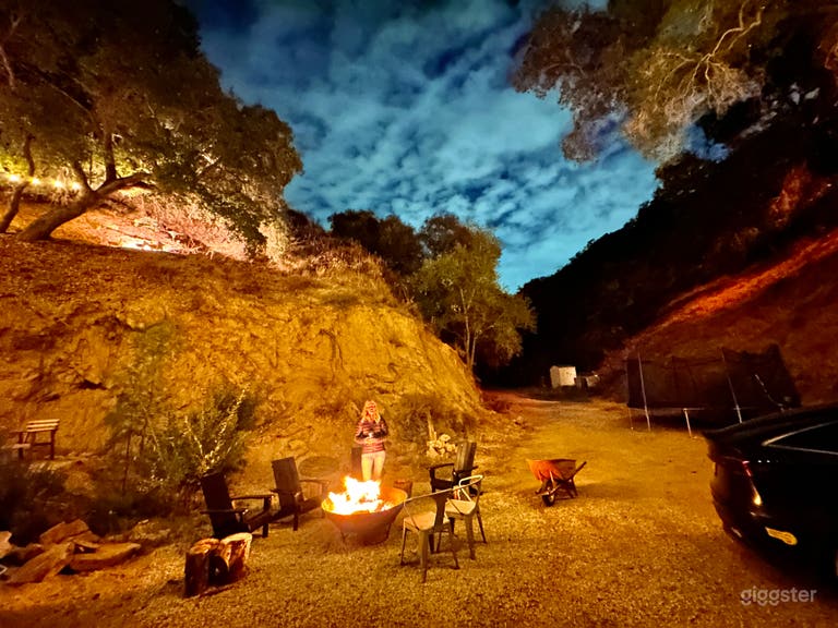 Retiro en el huerto de Malibu Creek 