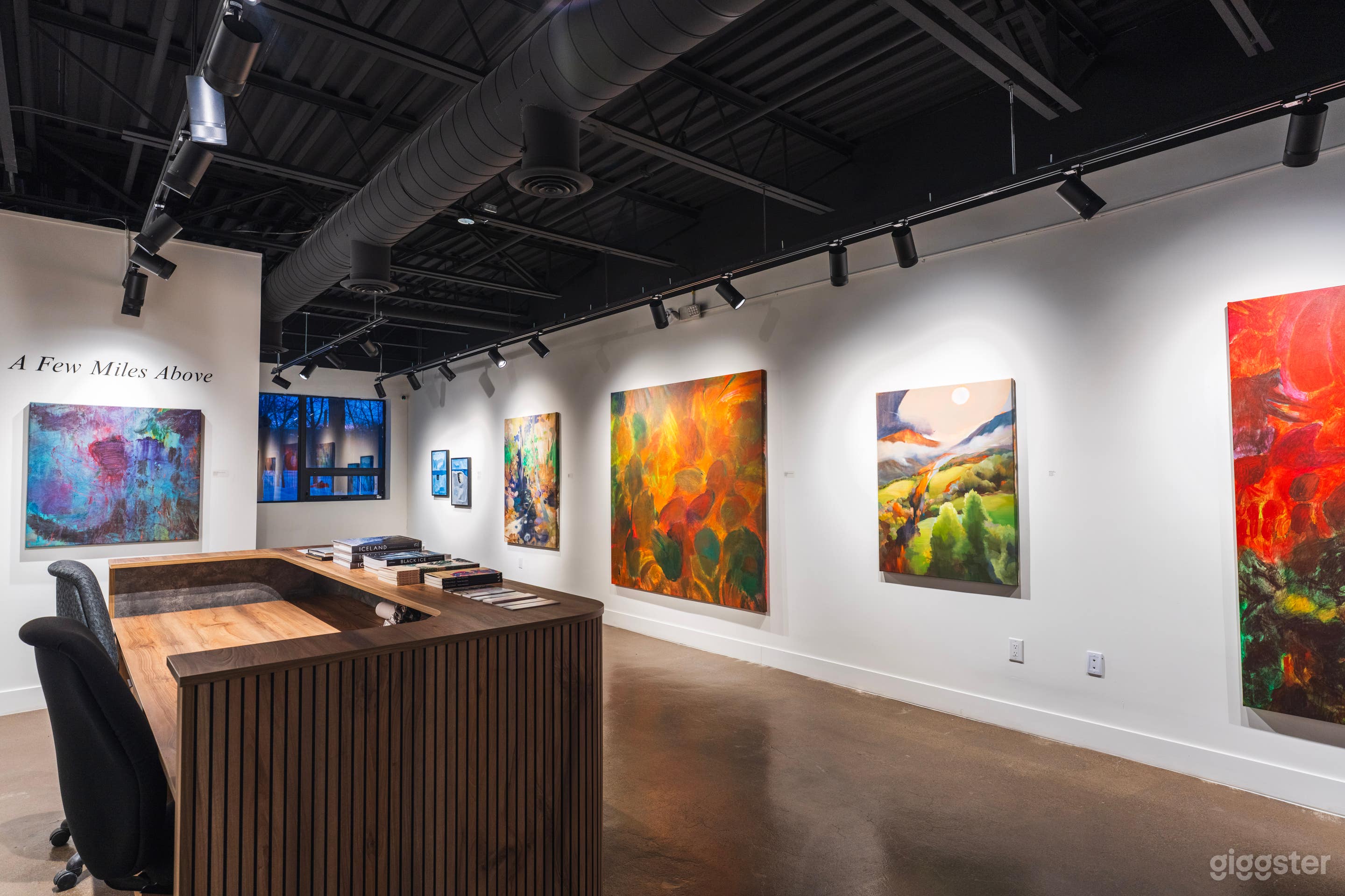 Contemporary Gallery Space with Full Kitchen Photo 2